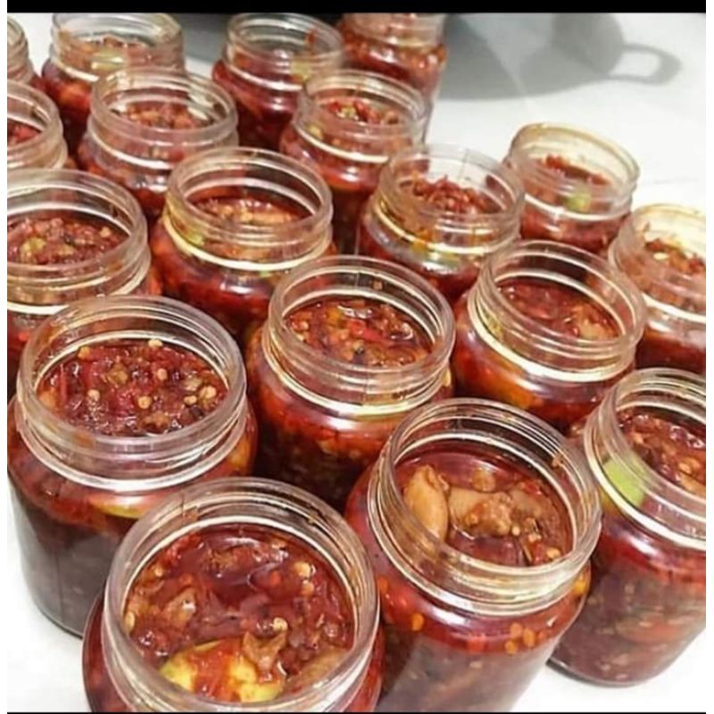 

Sambal baby cumi Pete Dapoer Zahra Pedes Ndowerr 200gr