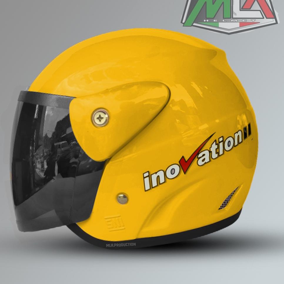 Helm Half Face Dewasa Evo Inovation Model Seperti Helm GM Original / Helm Pria / Helm Wanita -Bukan 