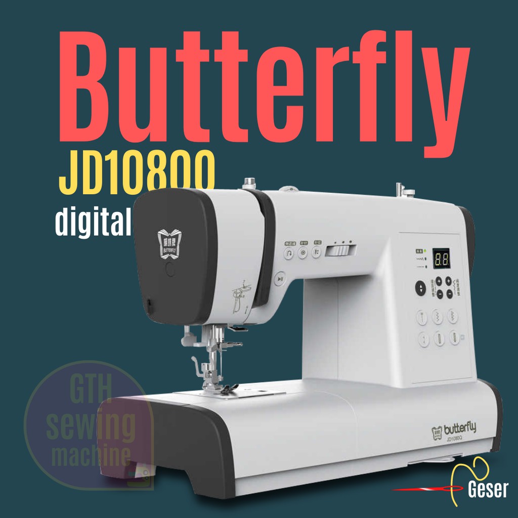 Mesin Jahit Butterfly JD1080Q Digital