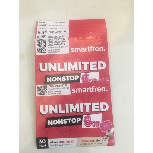 smartfren unlimited 6gb nonstop