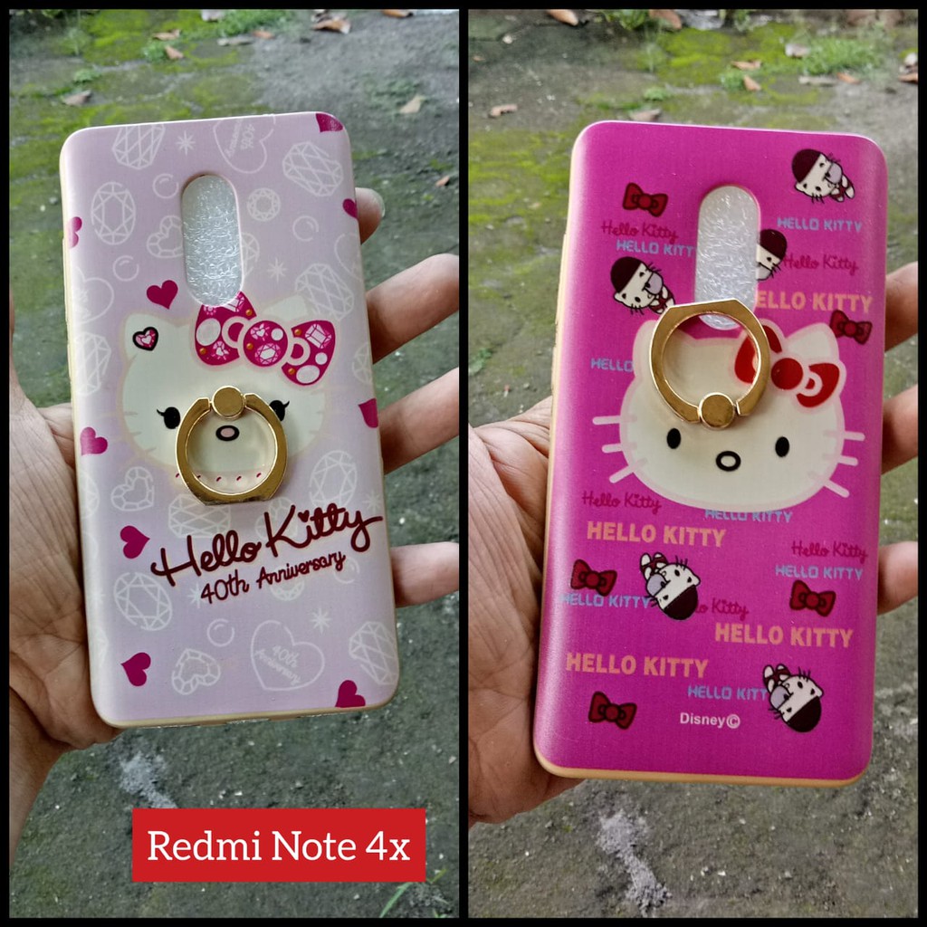 SALE Case Redmi Note 4x Hello Kitty + Ringstand