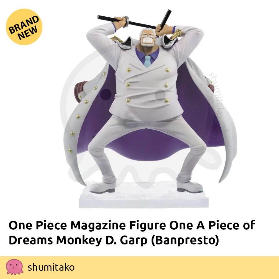 One Piece Magazine Figure A Piece of Dream Monkey D Garp by Banpresto