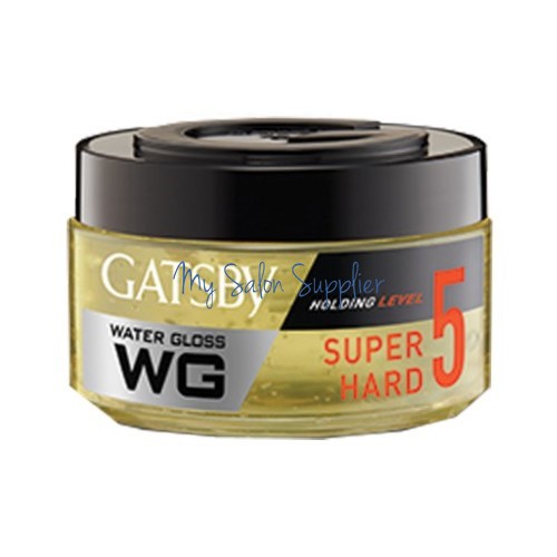 Gatsby WG Water Gloss Super Hard Level 5 Gel Jelly Rambut 75g