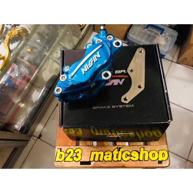 Kaliper nissin samurai original 4piston CBR 250 RR depan pnp tinggal pasang