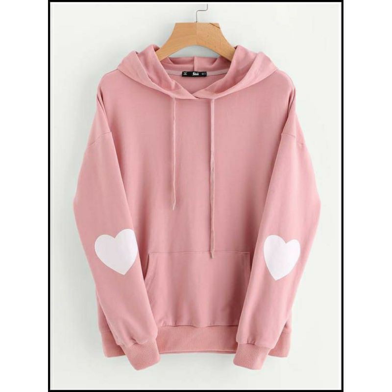 S - XXXXXL(6XL) Hoodie LOVE BIGSIZE Unisex SWEATSHIRT Heart Love Lengan Saranghae Sarange OVERSIZE 5XL 4XL 3XL 2XL XL