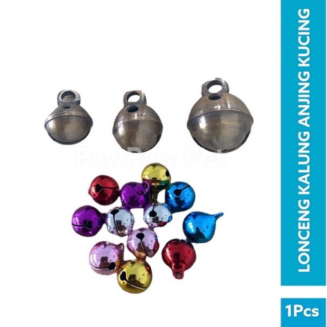 [PAWPAWPET] Lonceng Kerincingan Kalung Anjing Kucing  Lonceng Gongseng  Premium