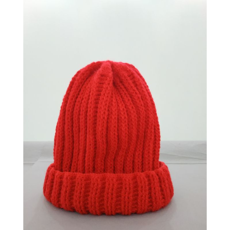 Topi Kupluk Rajutan Dewasa