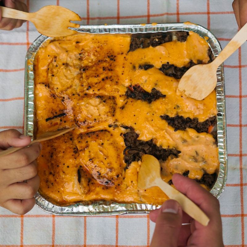 

(Shirataki Noodle) Mix Salmon & Beef Party Size
