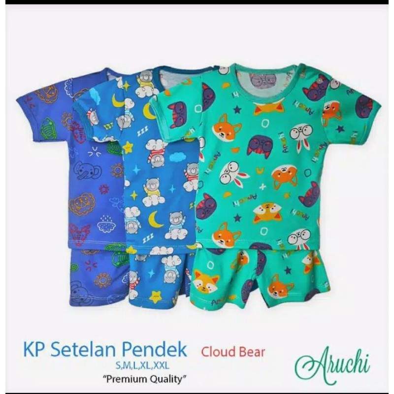 STELAN ARUCHI PENDEK. 3PCS