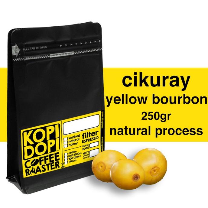 

Kopi Arabika Garut Cikuray Yellow Bourbon Natural 250gr Papandayan
