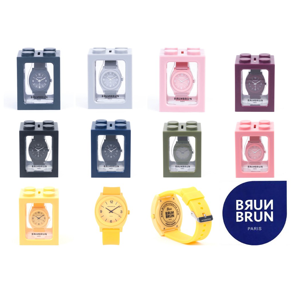 Jam Neo Boo BrunBrun Paris Ori Kualitas Terjamin