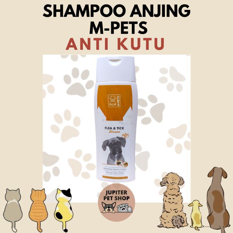M-PETS SHAMPOO ANJING ANTI KUTU