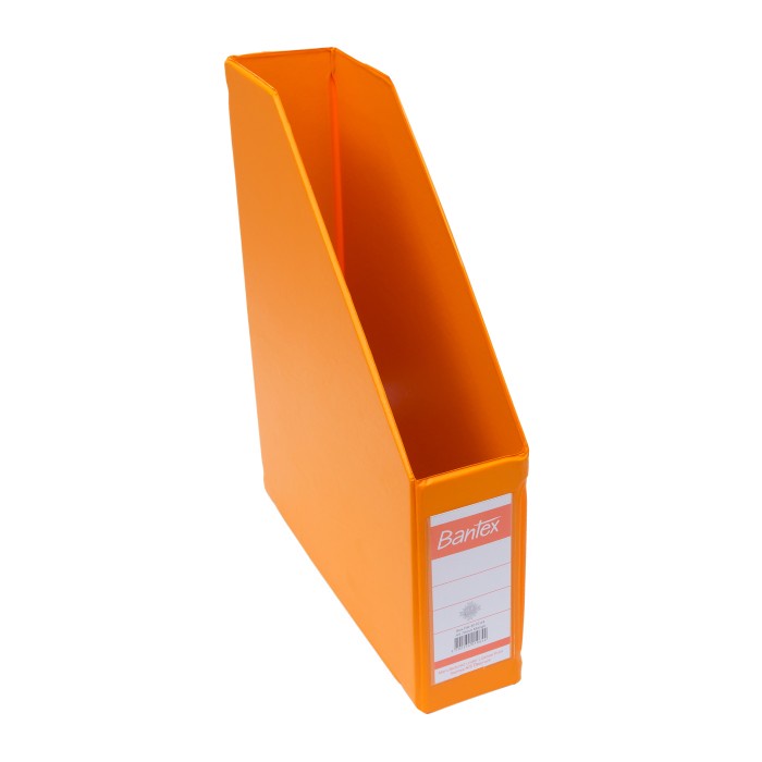 

File-Box- Bantex Magazine File (Box File) A4 7Cm Mango #4010 64 -Box-File.