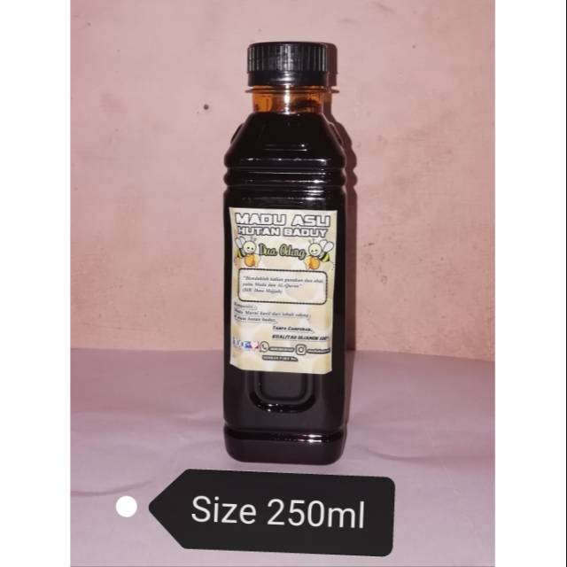 

MADU HITAM PAHIT BADUY NO1 ASLI DIJAMIN 250ml