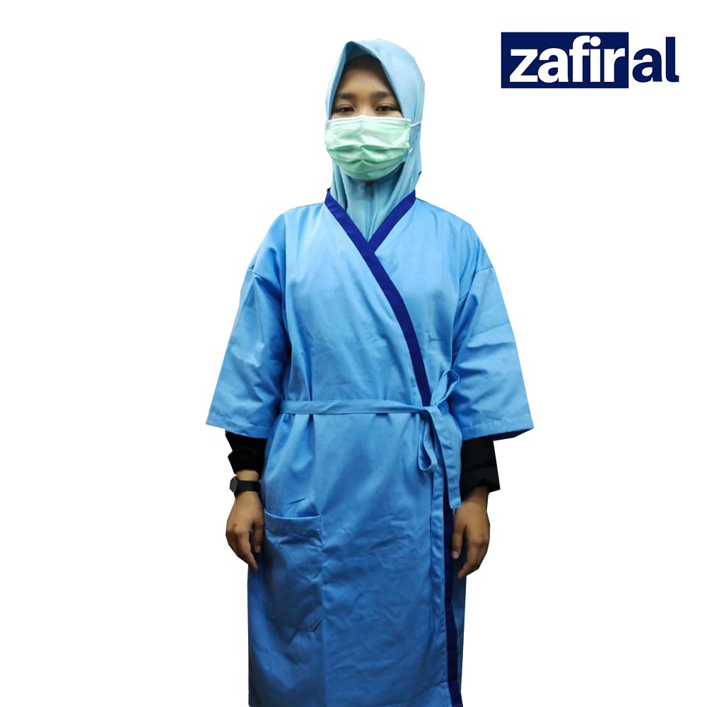 Jual ZAFIRAL Baju Pasien Rawat Inap Model Kimono Ukuran All Size