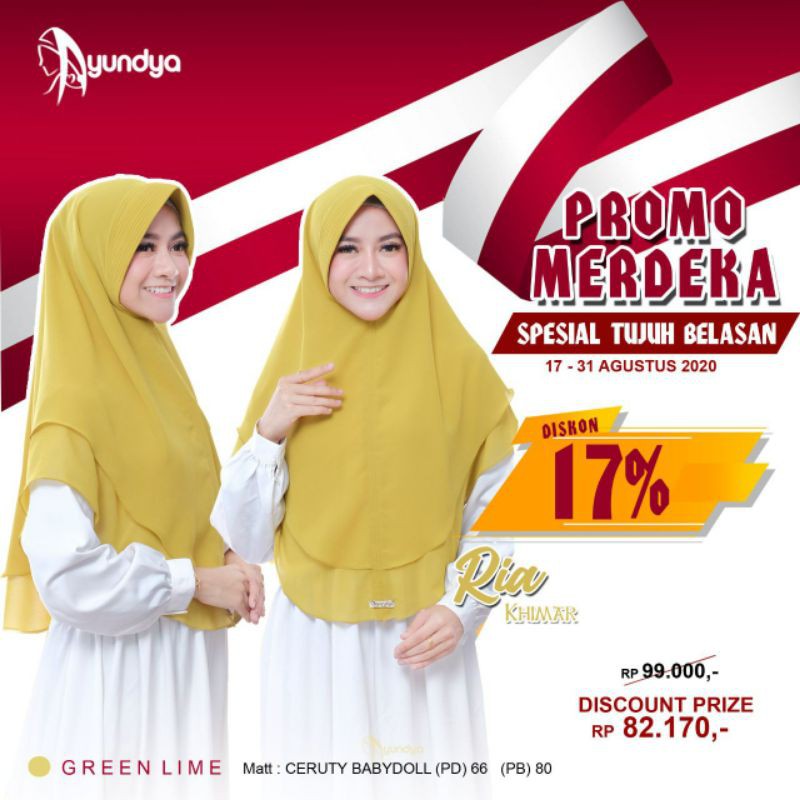 Ria Khimar by Ayundya hijab