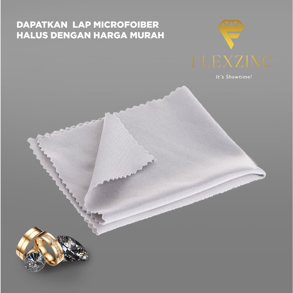 Kain Lap Halus Perhiasan - by Flexzinc Jewelry Cleaner
