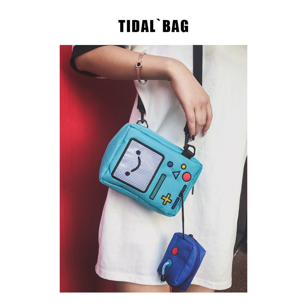 TM-97 tas mini bimo adventure times b-mo casual selempang tali import korea jepang