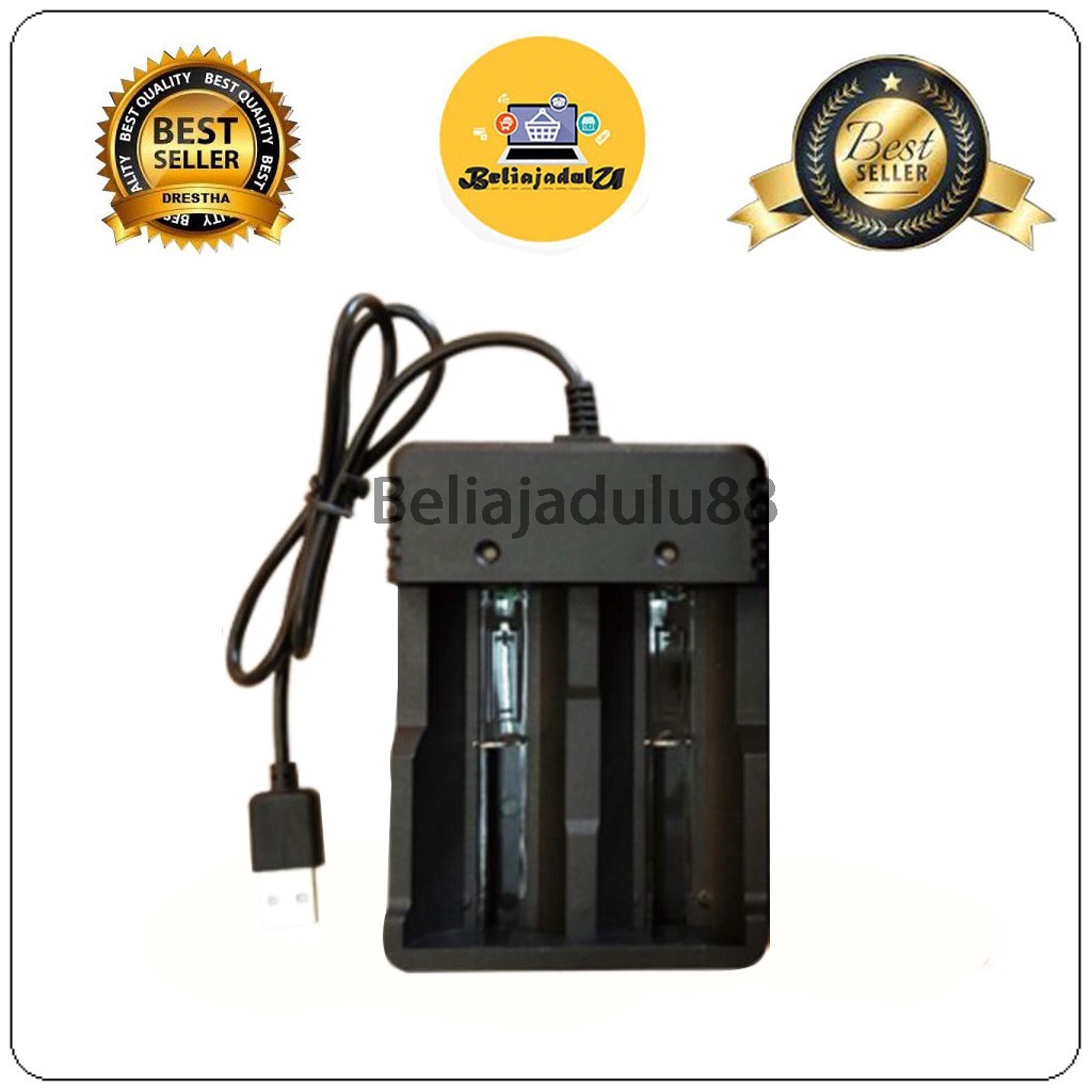 Beliajadulu88 Charger Baterai 1 slot dan 2 Slot Universal 1.2V jin long