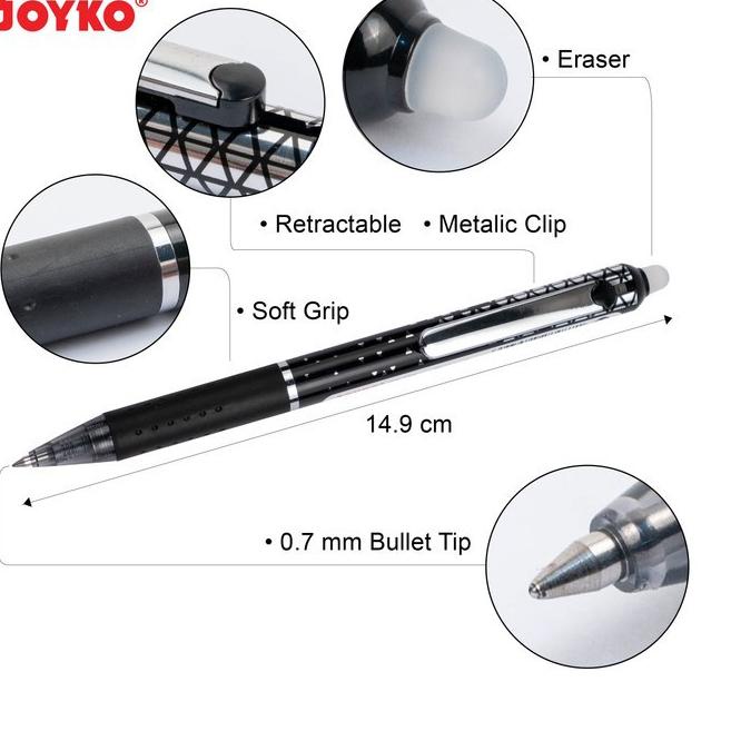 

Pen Bisa Dihapus JOYKO GP328 Cetek/Erasable Gel Pen/Pulpen Bisa Hapus WEHarga Termurah ￣～ Terlariss