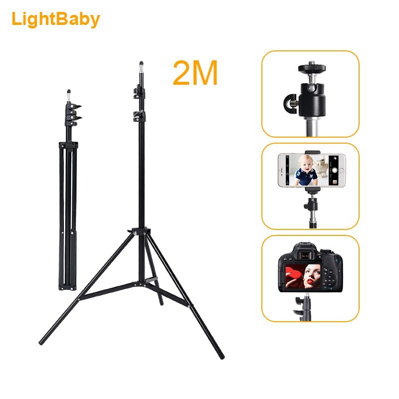 TRIPOD / STAND HP / CAMERA/ RINGLIHT / HOLDER / 2 METER