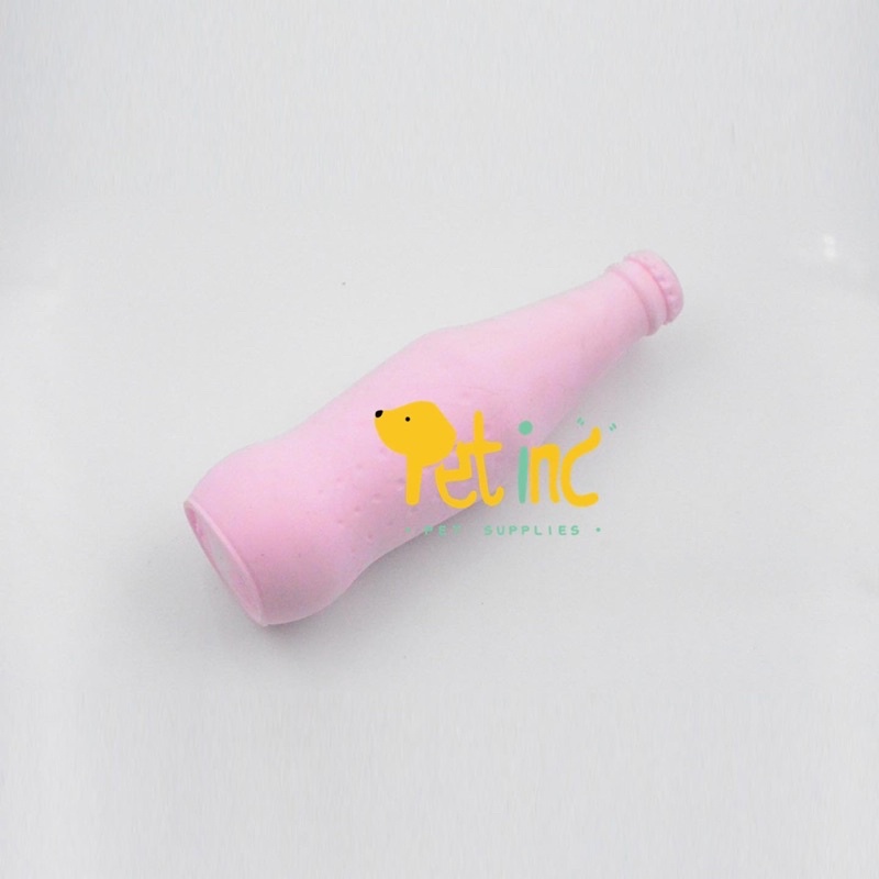 Rubber beer bottle toy pastel color