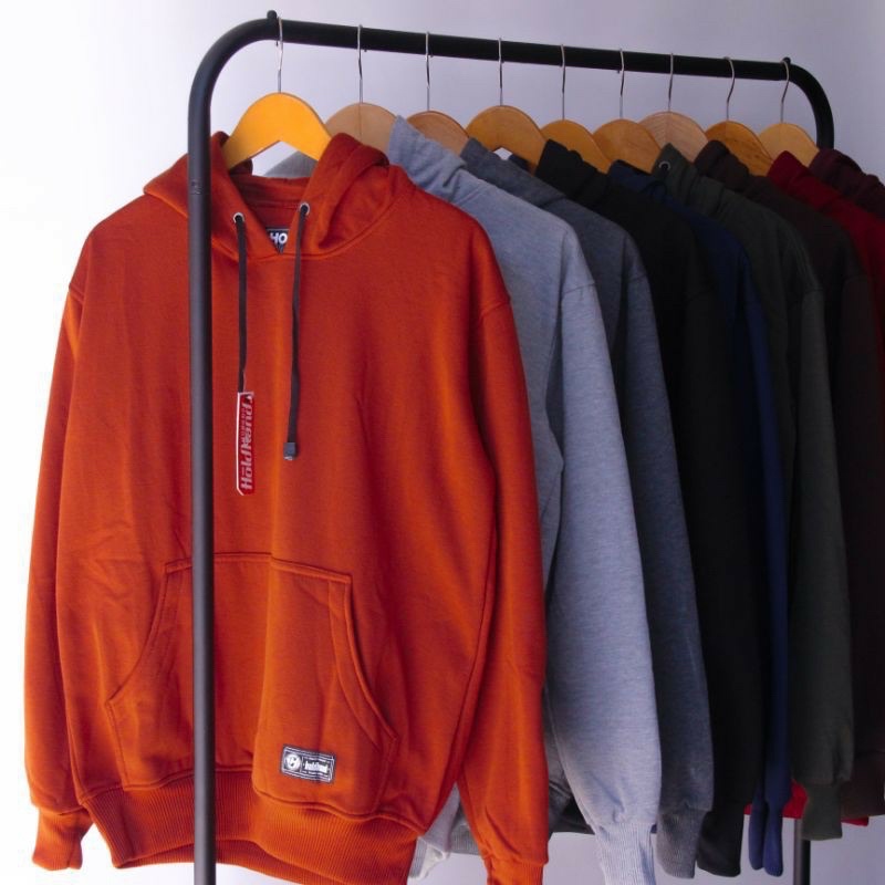 (BISA COD) JAKET HOODIE POLOS SWEATER JUMPER MURAH