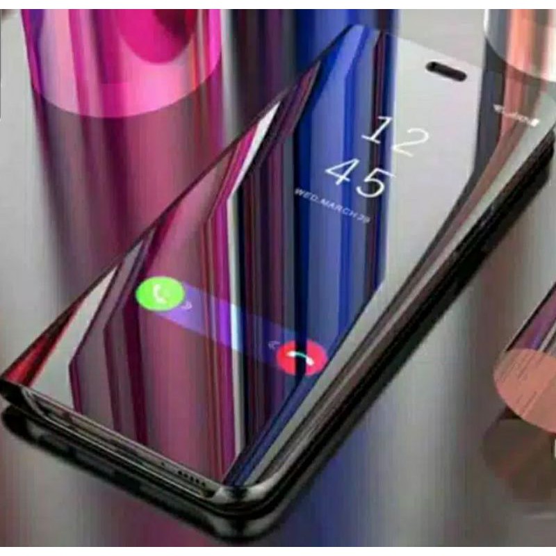 SARUNG FLIP MIRROR CLEAR VIEW STAND SAMSUNG NOTE20ULTRA NOTE 20ULTRA NOTE 20 ULTRA