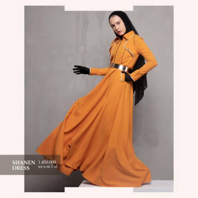 DRESS MUSLIMAH PREMIUM SHANEN DRESS BY LVA DAILY ,DRESS GAMIS PREMIUM ORIGINAL MEWAH SIMPEL ELEGANT