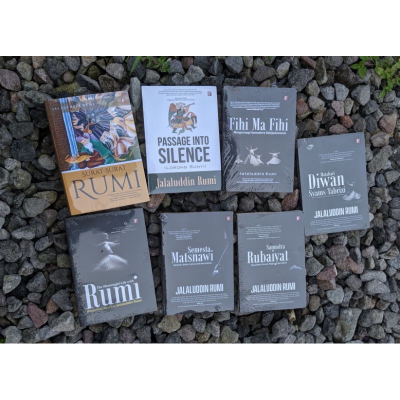 Buku Paket Jalaluddin Rumi (paket 7-buku)