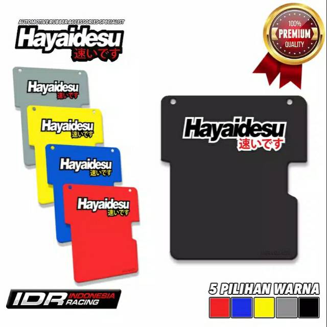 Mudflap Hayaidesu Yamaha NMAX 2017-2019