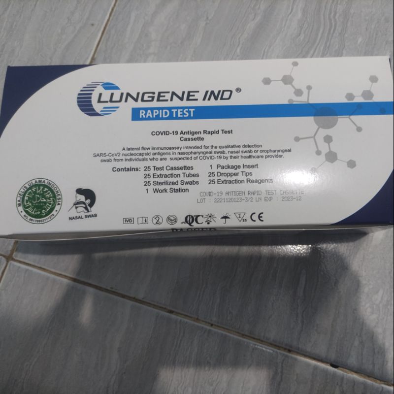 antigen CLUNGENE Biru