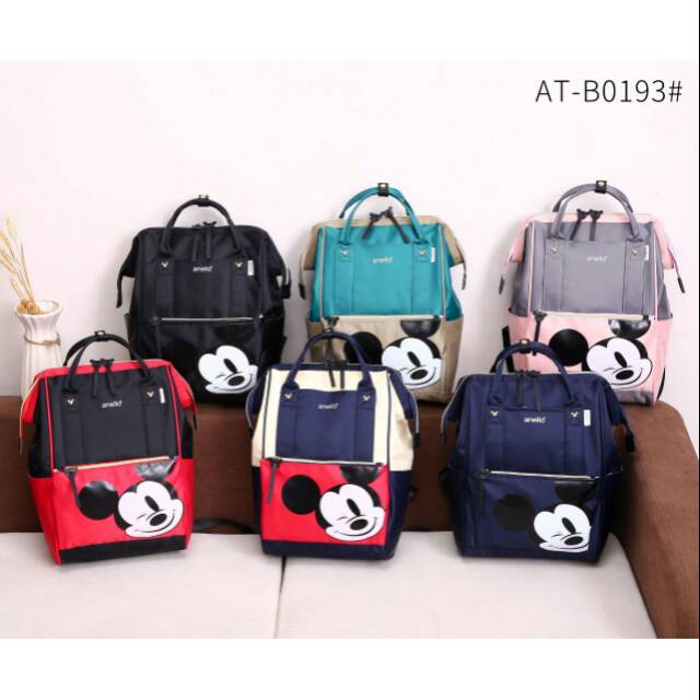 New Arrival New Edition 
*Anello x Disney Mickey Mouse Limited Edition Bag #AT-B0193*