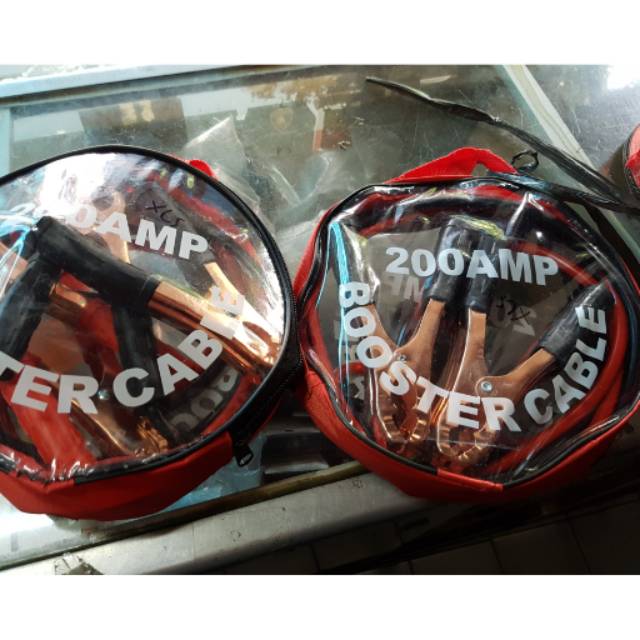 Kabel jumper aki 12 volt 200 ampere panjang 2 meter