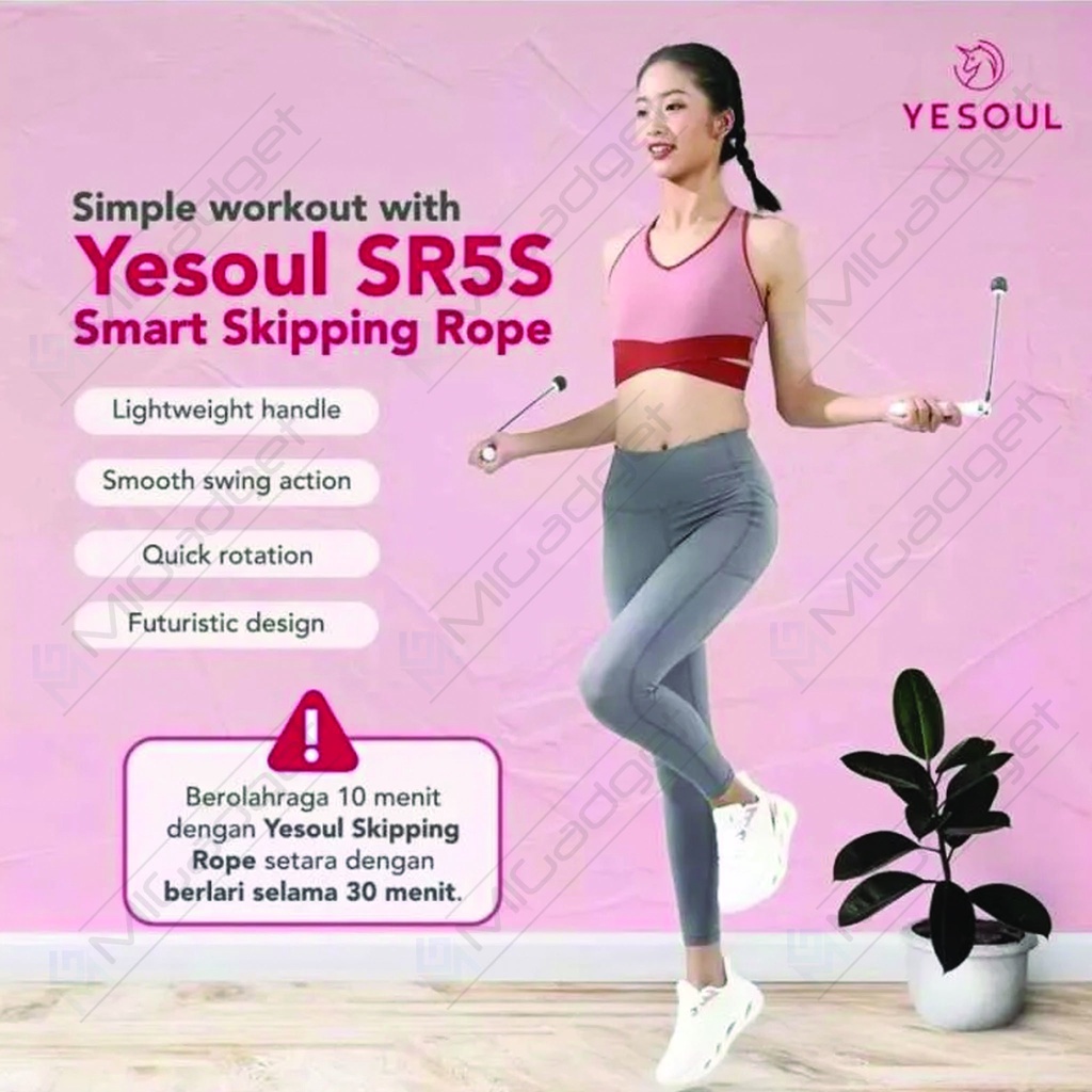 Yesoul Smart Skipping Rope SR5S - Tali Lompat Tali