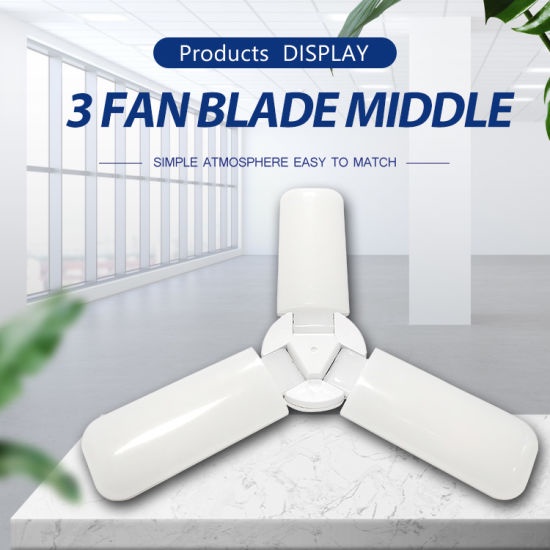LAMPU MINI FAN BLADE LED 3 BALING 4+1 BALING / LAMPU BOHLAM LIPAT MINI/LAMPU BOHLAM PUTIH HEMAT