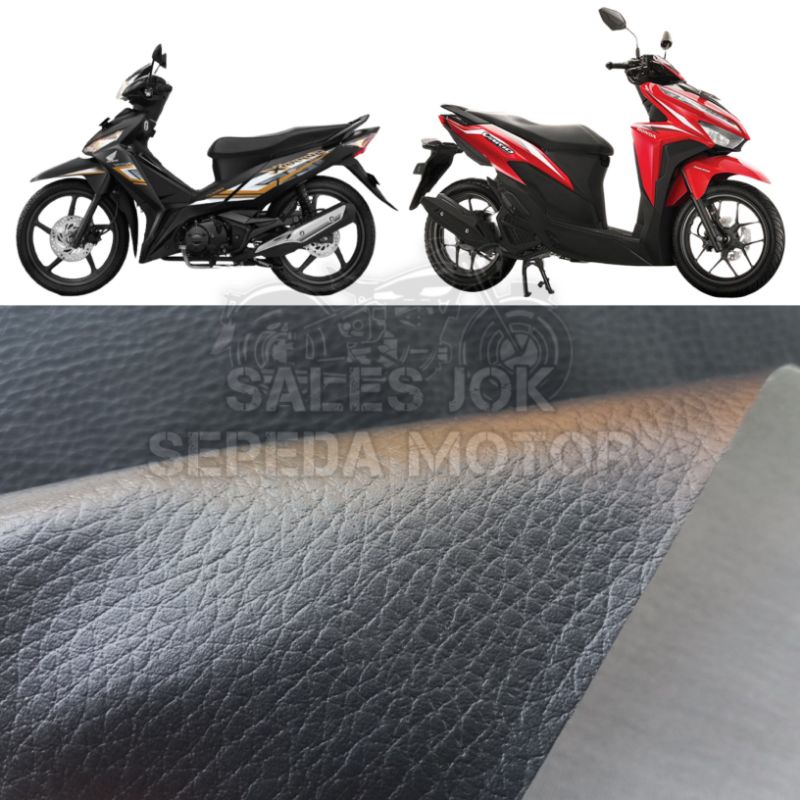 Kulit jok/Cover jok/Sarung jok motor vario 125/supra 125 new/vario tekno/BAHAN ORIGINAL