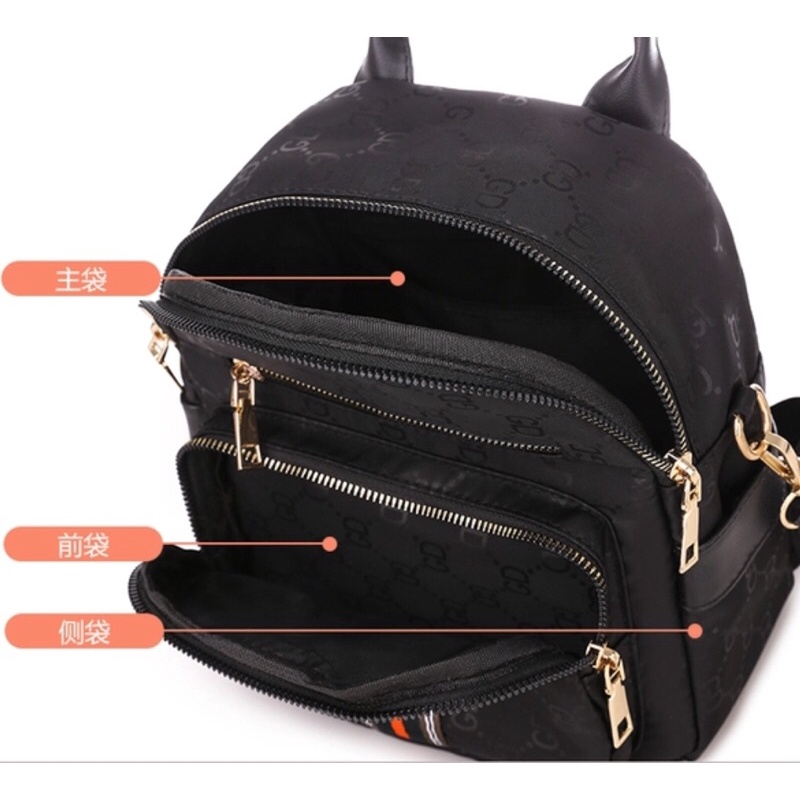 SG1963 syafniegalery ransel multifungsi motif GD murah tas punggung backpack