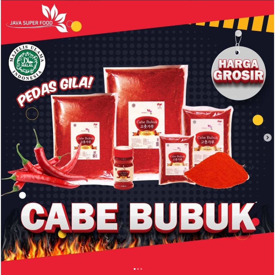 Gochugaru - Cabe bubuk korea 1kg Java superfood