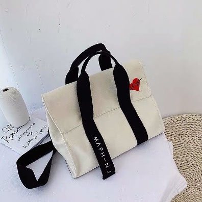 BJ63020 - BLACK/RED - TAS SLEMPANG TOTEBAG HANDBAG CUCI GUDANG SALE IMPORT TAS WANITA FASHION IMPORT MODIS ELEGAN TERMURAH TERLARIS TERBARU BAGSTORE JAKARTA TAS BATAM ZCJ3020