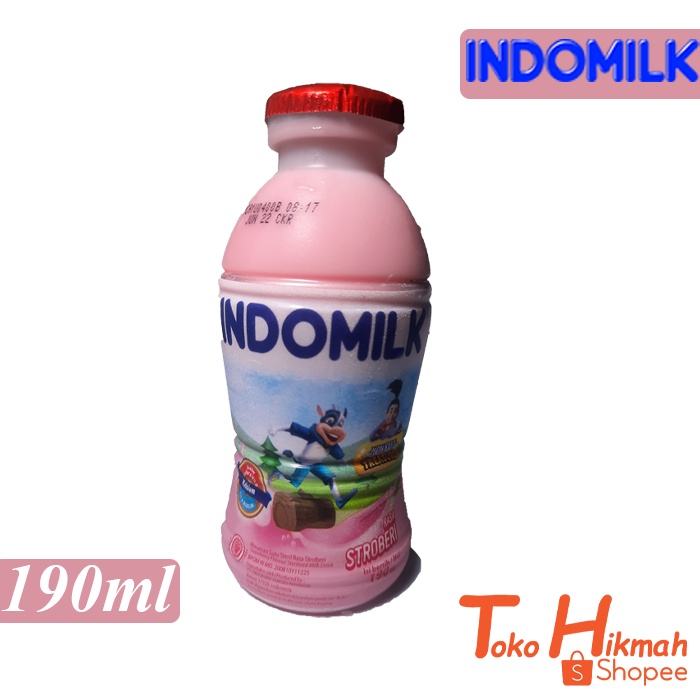 

Indomilk Strawberry Botol 190 ml