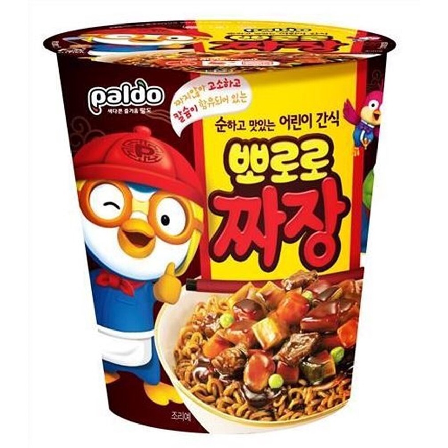 PORORO JJANGMYUN 65 GR JAJANGMEN JAJANGMYEON CHAJANG MIE ANAK INSTAN