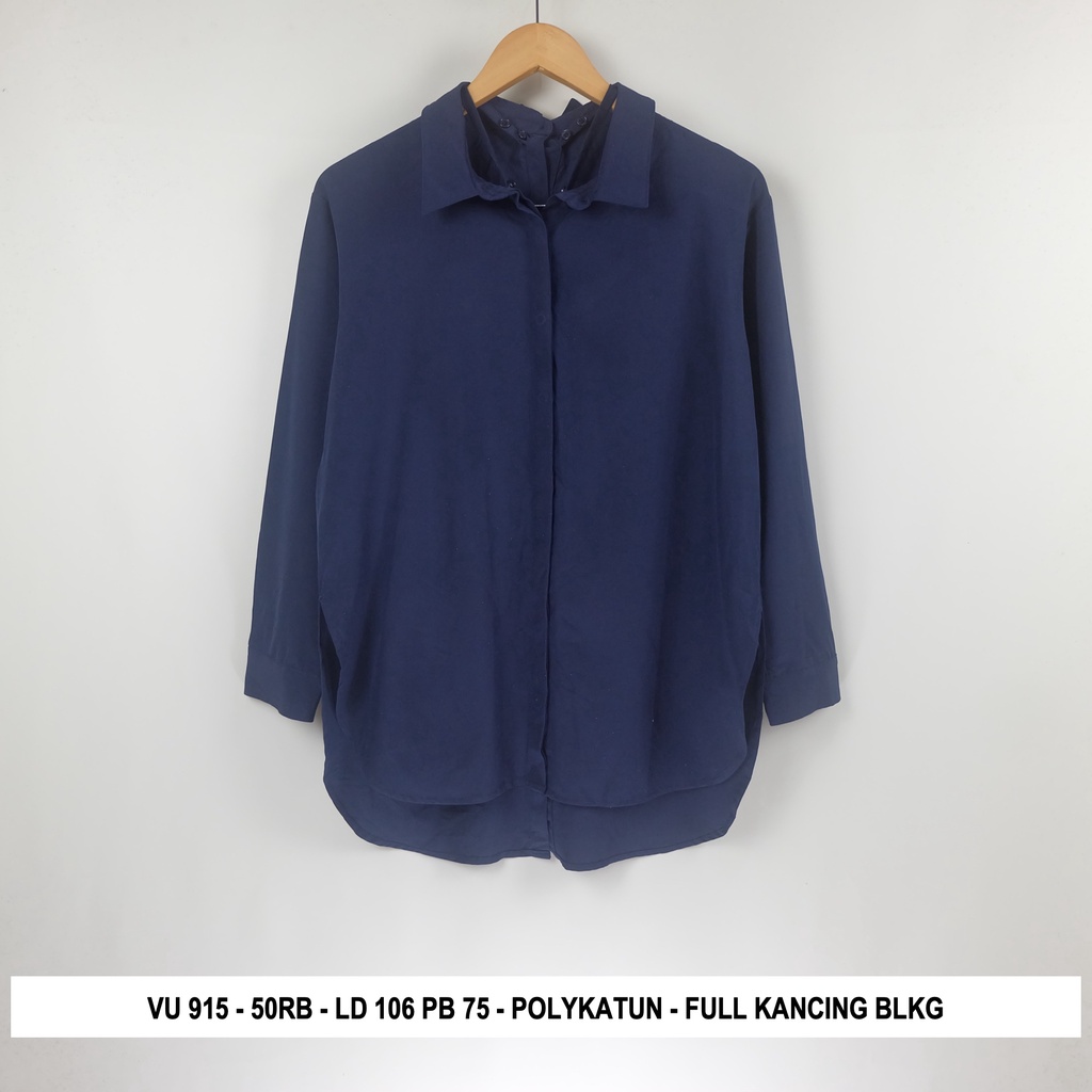 Thrift Blouse Vintage | Kode V3-VU 915