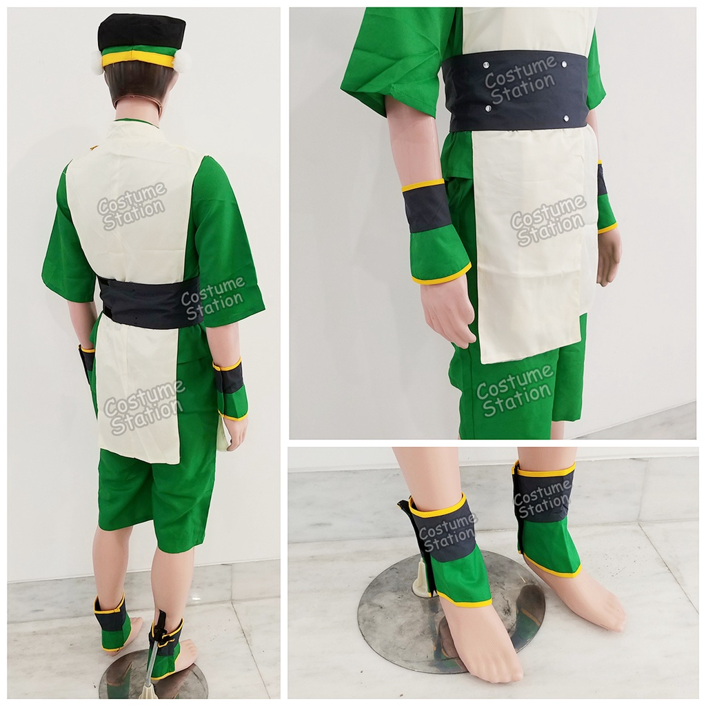 Kostum Toph Avatar The Last Airbender / Costume Earth Bender dewasa