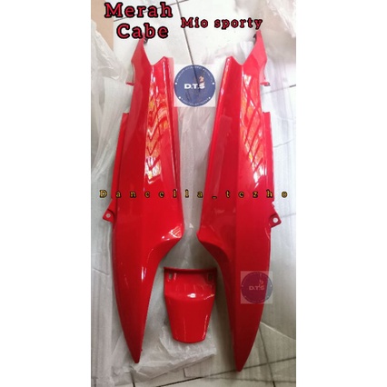 BODI MIO / COVER BODI SAMPING MIO SPORTY MERAH CABE / BODI BELAKANG MIO
