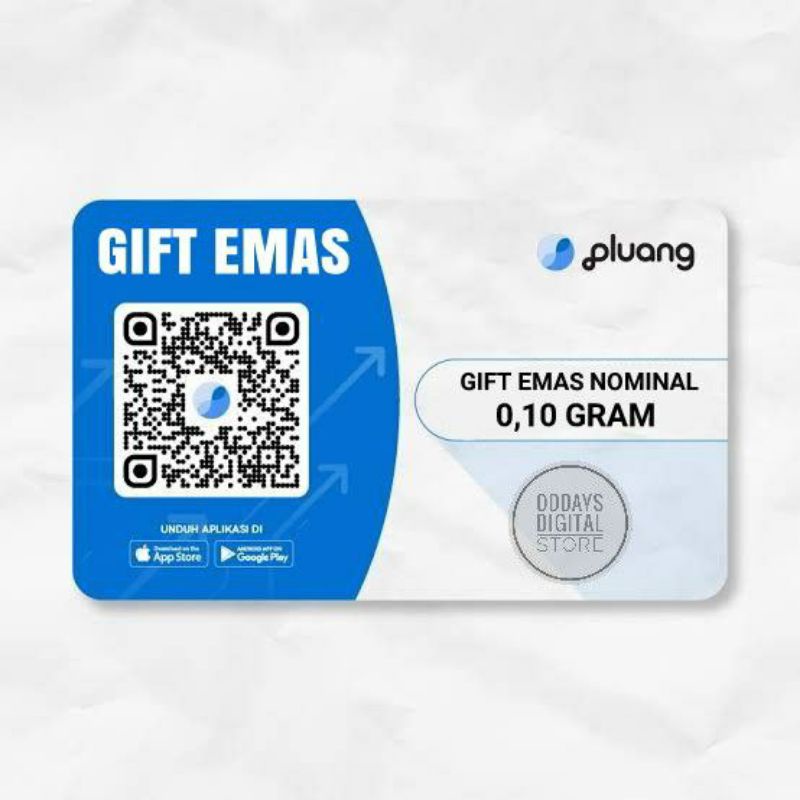 Emas Digital Atau Gift Emas Digital By PLUANG 0,10g