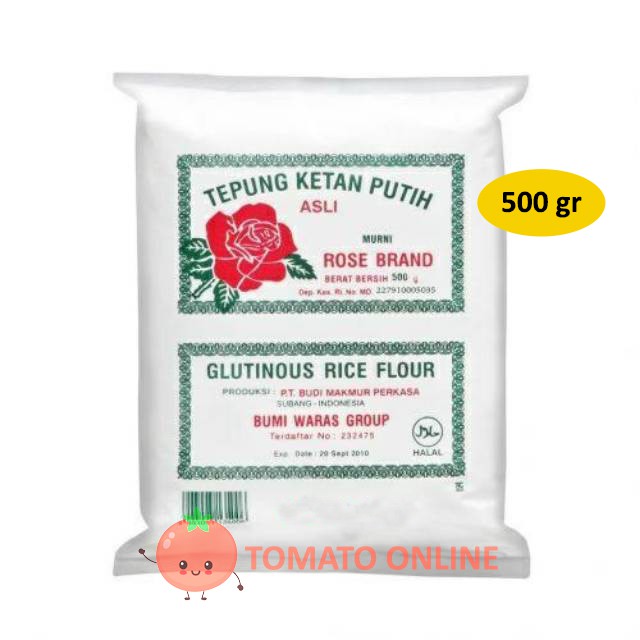 Rose Brand Rosebrand Tepung Ketan Putih 500 gr gram G / 500gr / 500gram