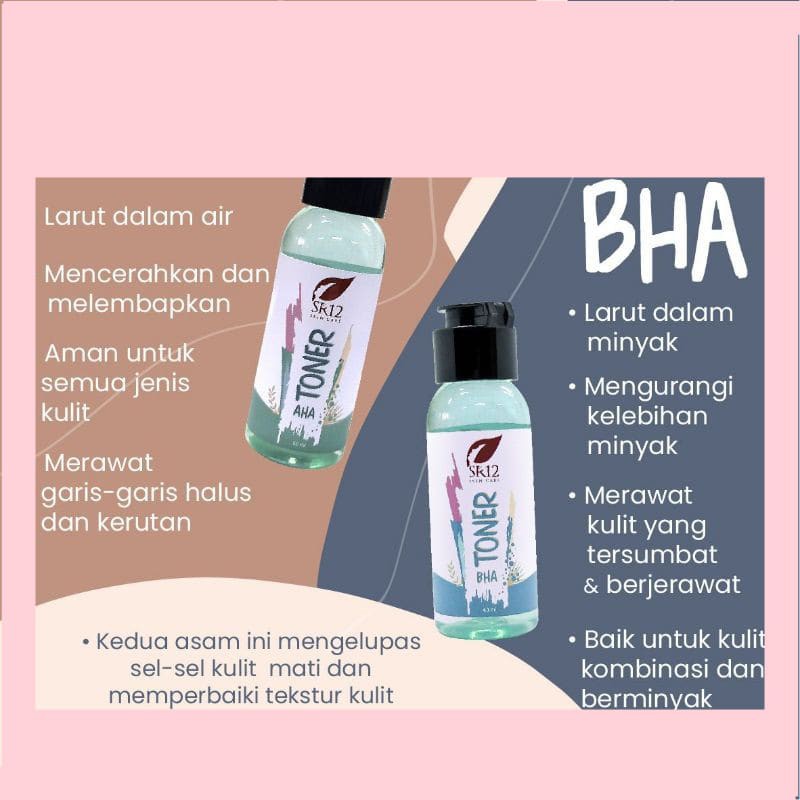 TONER AHA BHA TONER AHA BHA SR12 PENYEGAR WAJAH