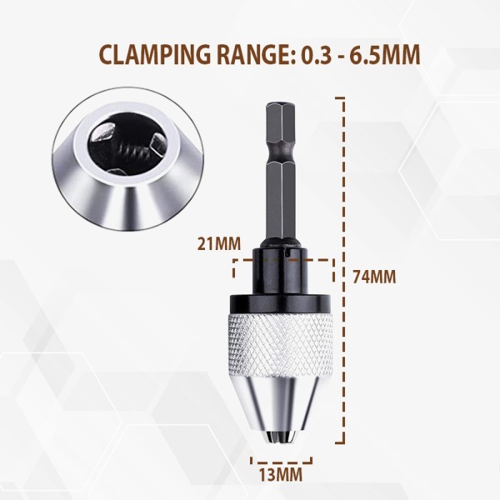 GOOD Adapter Mata Bor Converter Penghubung Bor Tangan Sambungan Bor Listrik