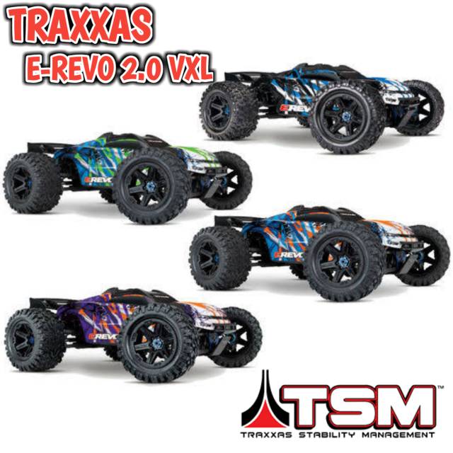 Jual RC Car Traxxas E-Revo VXL 2.0 RTR 